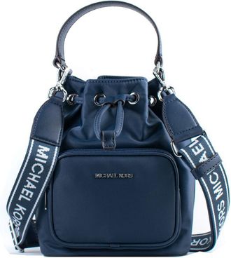 Michael Kors Blue Nylon Backet Womens Bag