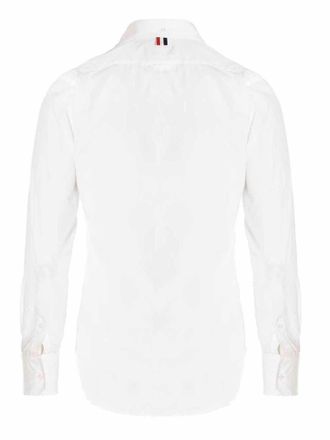 Thom Browne Solid Poplin Shirt - White