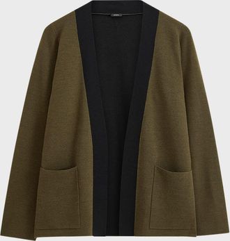 Joseph Open-Front Knit Cardigan