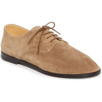 Common Projects Soft Plain Toe Derby in 0240 Taupe at Nordstrom, Size 10Us