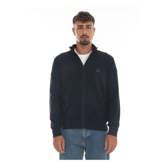 HUGO BOSS Uomo, Maglie, Blu, XL, new