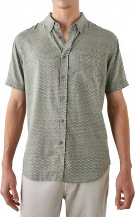 Rails Carson Shirt In Hama Wave Olive