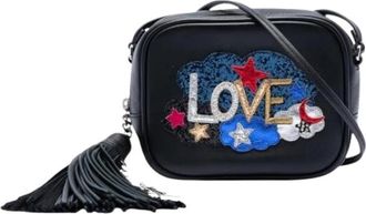 Saint Laurent Pre-owned Blogger Crossbody Bag - Dames - Vintage Schoudertas - Zwart - ONE Size - Leer - Vintage