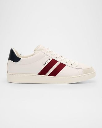 スニーカー Bally MSK08L VT012 Sneakers Bally Lyder Calf Plain Low-Top Sneakers - Casual Shoes