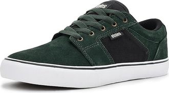Etnies Barge LS Mens Skate Shoes Green/Gold : 11.5 D - Medium, Canvas/Suede