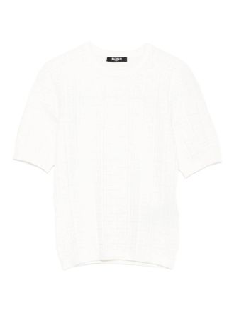 Balmain Pb Labyrint Gebreide Top