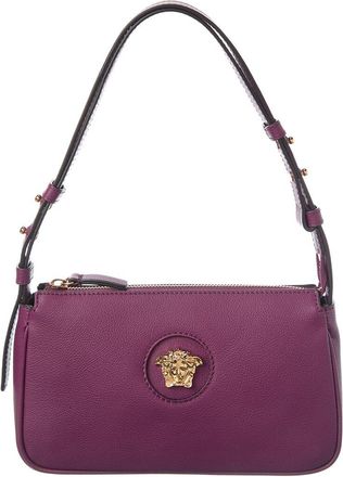 Versace La Medusa Small Leather Shoulder Bag