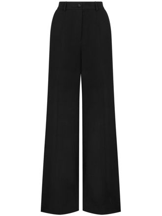 Dolce & Gabbana pressed-crease trousers - Black