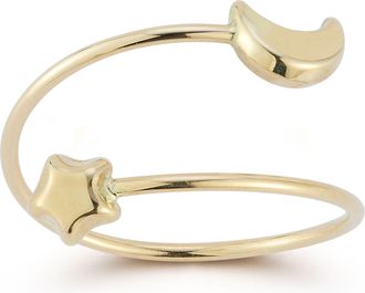 Ember Fine Jewelry 14K Gold Celestial Wrap Ring