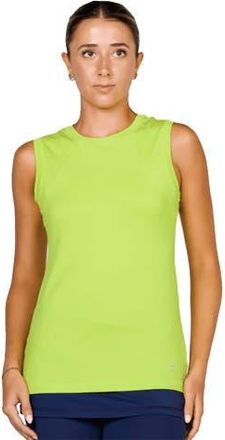 Sofibella UV Colors Womens Sleeveless Tennis Shirt in Teddy at Nordstrom, Size X-Large
