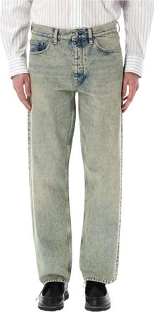 Sunflower Jeans met verweerde wassing en relaxte pasvorm - Heren - Regular Fit Jeans - Blauw - W33 L32 - Katoen - Jeans