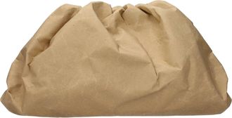 Bottega Veneta Donnas Pochette in carta beige