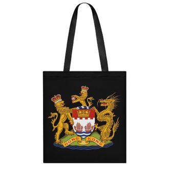 Generic Coat of Arms of HongKong Womens Tote Casual Shopping Bag Lightweight Shoulder Bags Hobos Handbag for Work Travel Daily 35x40cm