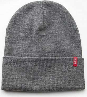 Levi's Gorro de lana holgado - Hombre - One Size - Gris / Grey