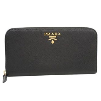 Prada Pre-owned Portafoglio Lungo (bi-fold) - - Pre-owned - Donna - Nero - ONE SIZE