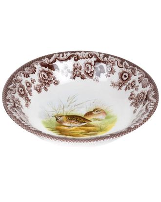 Spode Woodland Quail Ascot Cereal Bowl