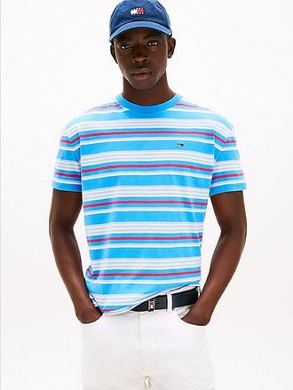 Tommy Hilfiger Mixed Stripe Crew Neck T-Shirt