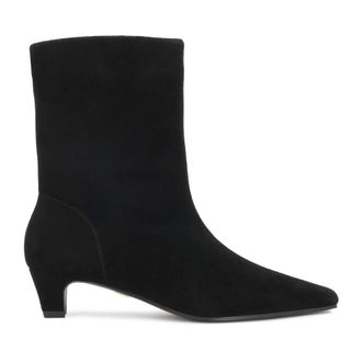 Kazar Botines Minimalistas de Ante - Shoes - Mujer - Negro - 38 EU