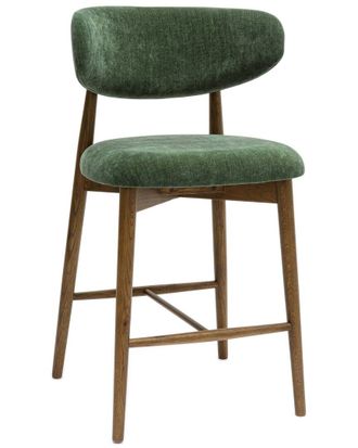 TOV Furniture Tov Furniture Zinea Performance Textured Velvet Counter Stool