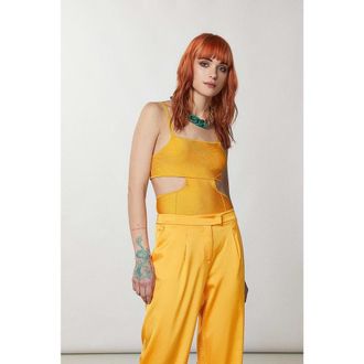 Patrizia Pepe Viscose Tank Womens Tops