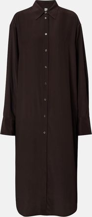 Toteme Silk shirt dress