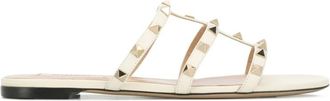 Valentino Garavani Sliders, female, Beige, Size: 5 1/2 US Sandals