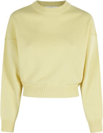 Tela Kebria Pattern Merino Wool Sweater With Batwing Sleeves