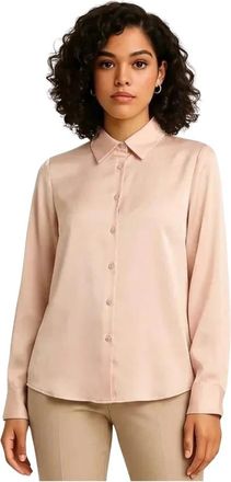 Am&eacute;lie & Am&eacute;lie Leonie Blouse - Dames - Overhemden - Beige - XL - Overhemden