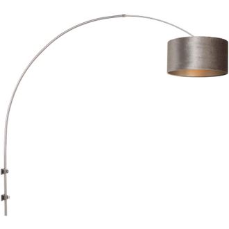 Steinhauer Steinhauer - aplique de pared - Sparkled Light - acero - metal