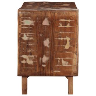 Berkfield Home TV Cabinet 105x46x32 cm Solid Wood Reclaimed in Brown | Size: 105 x 46 x 32 cm