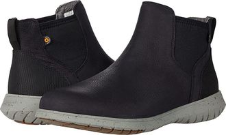 Bogs Spruce Chelsea Mens Shoes Black 1 : 12 D - Medium, Leather