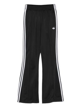 adidas BB Firebird striped track pants - women - Recycled Polyester - L - Black