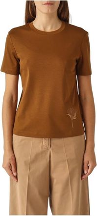 Maison Margiela Tops, Dames, Bruin, M, Blouse MM