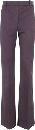 Joseph Pantalones de Gabardina El&aacute;stica Tafira - Trousers - Mujer - P&uacute;rpura - 2XS