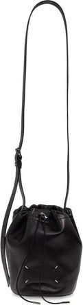 Maison Margiela Draw-String Pouch - Dames - Schoudertassen - Zwart - ONE Size - Leer - Tassen