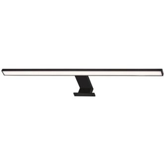 Briloner Lampada a led per specchio Lampada per specchio IP44 8 w nero metallo-plastica
