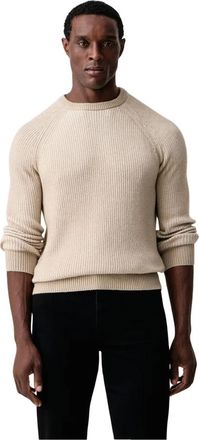 Guess Su&eacute;ter Niro - Knitwear - Hombre - Beige - 2XL