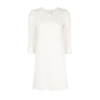 Ermanno Scervino Dames, Jurken, Wit, Maat: XS