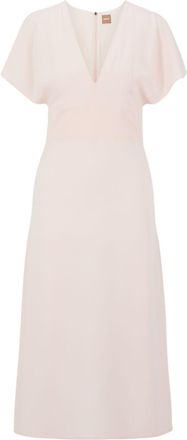 HUGO BOSS Dames/Dames Dawinga Casual Jurk (Lichtroze)