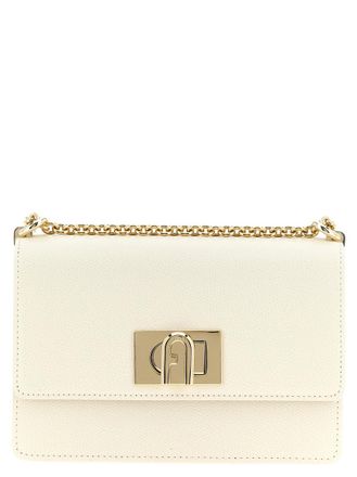 Furla White 1927 Mini Crossbody Bag