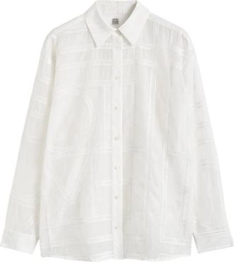 Toteme Classica AllUncinetto Bianco-Donna