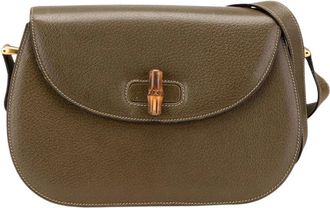 Gucci Pre-owned Borsa a Spalla in Bamb&ugrave; Classica - - Pre-owned - Donna - Marrone - ONE SIZE