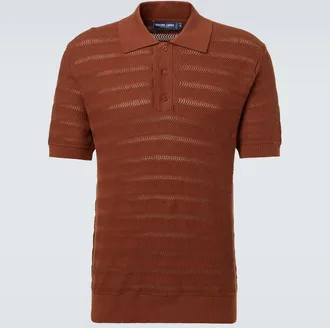 Frescobol Carioca Vidal knit cotton polo shirt