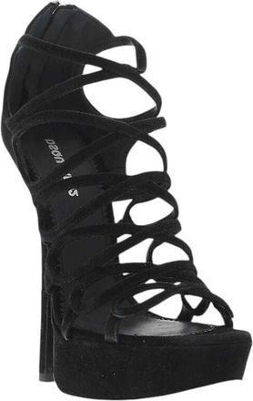 Dsquared2 Black Suede Heels