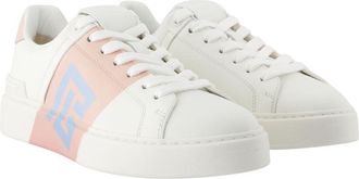 Balmain Womens Sneaker White Calfskin