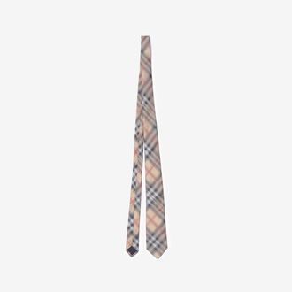 Burberry Check Silk Tie