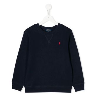 Polo Ralph Lauren Navy Sweatshirt for Men - male - Polo Ralph Lauren - Kids Sweatshirts - Blue - 5 Y - Kids
