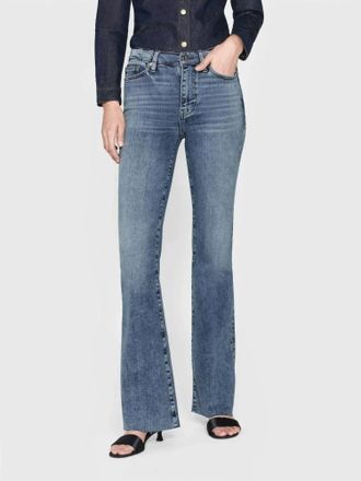 Frame Denim Le Easy Flare Jeans In Rowley Raw