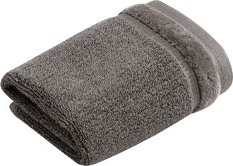 Vossen Seiftuch »Pure« Waschlappen im Set, Baumwolle & VEGAN, mit eleganter Veloursbordüre