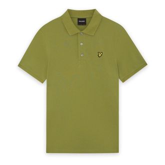 Lyle & Scott Plain Polo - Heren - Tops - Groen - Maat: 2XL Katoen